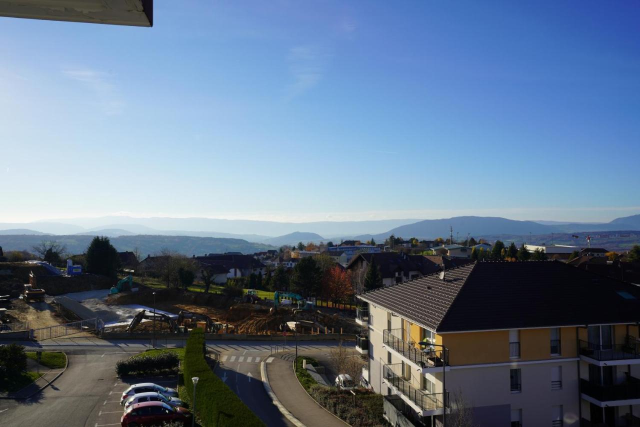 Studio Dernier Etage Avec Terrasse - Vue Montagne Cruseilles Exterior foto